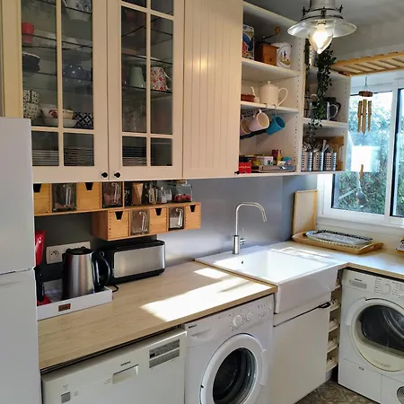 Grand 3 Pieces, Terrasse Au Sud Et A 80m קאבורג