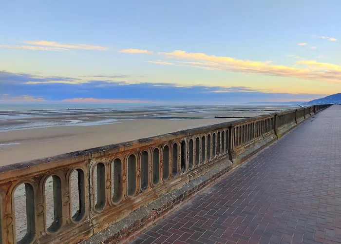 Grand 3 Pieces, Terrasse Au Sud Et A 80m Daire Cabourg